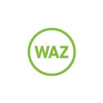 Logo des VfL-Wolfsburg Partners WAZ.