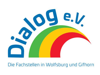 Logo Dialog e.V. - die Fachstellen in Wolfsburg und Gifhorn.