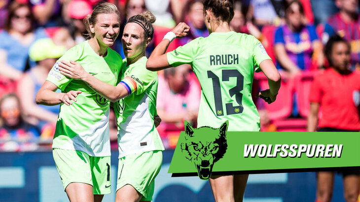 Jubel von VfL-Wolfsburg-Spielerin Alexandra Popp.