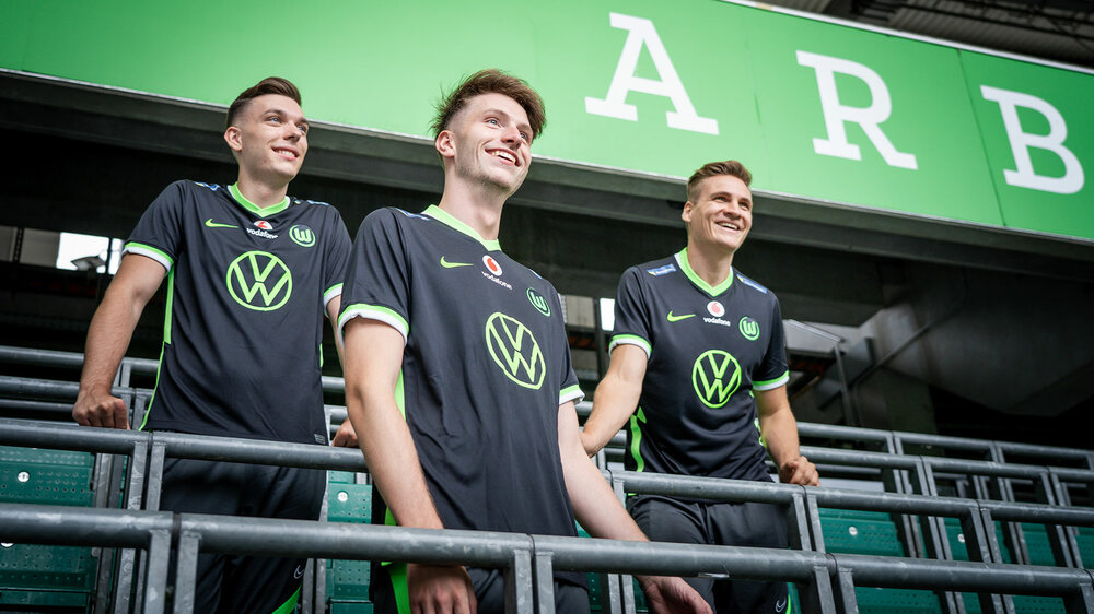 E-Sport Team des VfL-Wolfsburg.