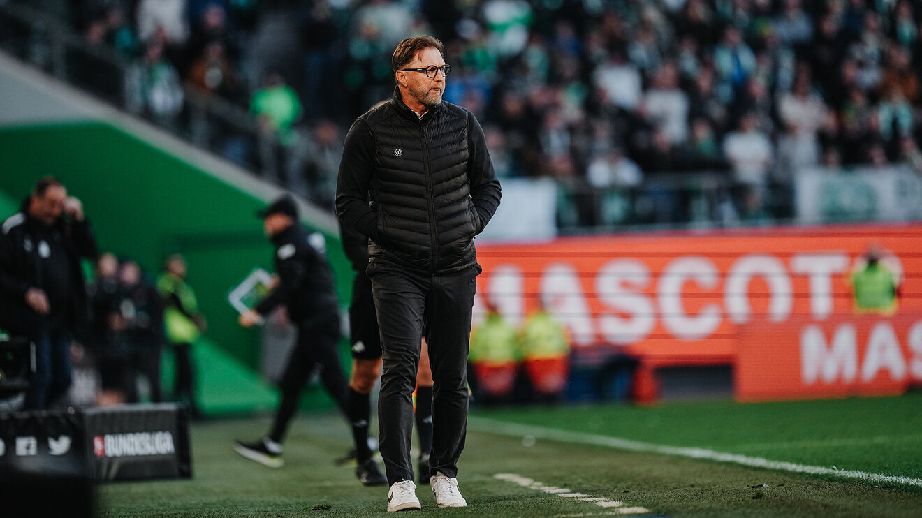 Trainer des VfL Wolfsburg Ralph Hasenhüttl.