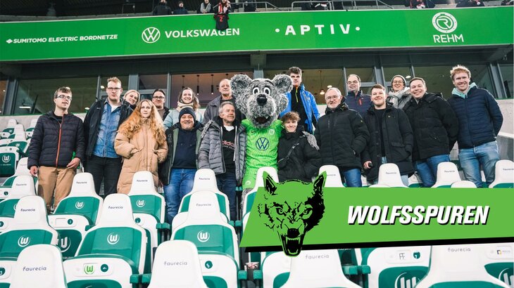 Besuch in der Volkwagenarena des VfL Wolfsburg.