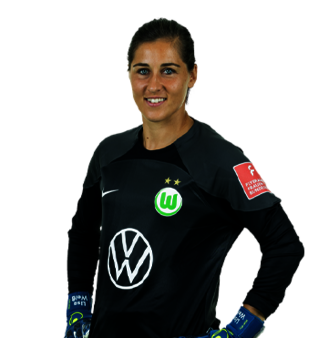 VfL Wolfsburg-Spielerin Lisa Weiß im Portrait.