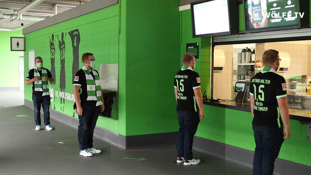 Stadionregeln des VfL-Wolfsburg.