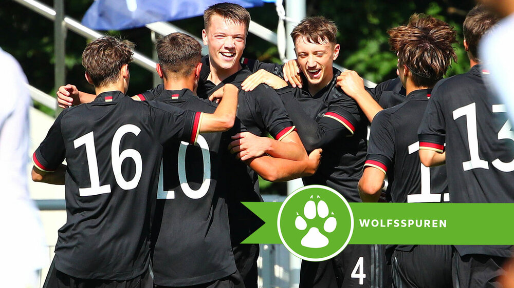 Wolfsspuren mit den Nachwuchsspielern der deutschen Nationalmannschaft.