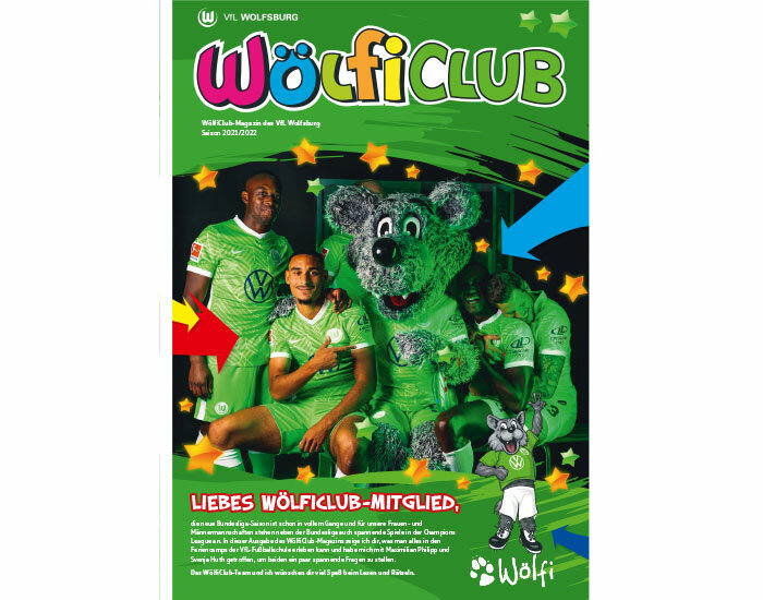 Ein Magazin Cover des WölfiClub.