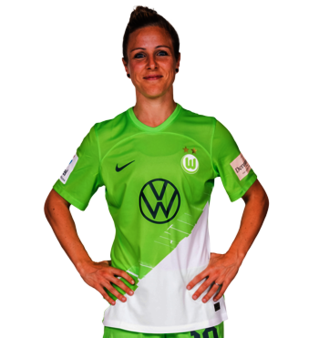 Die VfL-Wolfsburg-Spielerin Svenja Huth im Portrait.