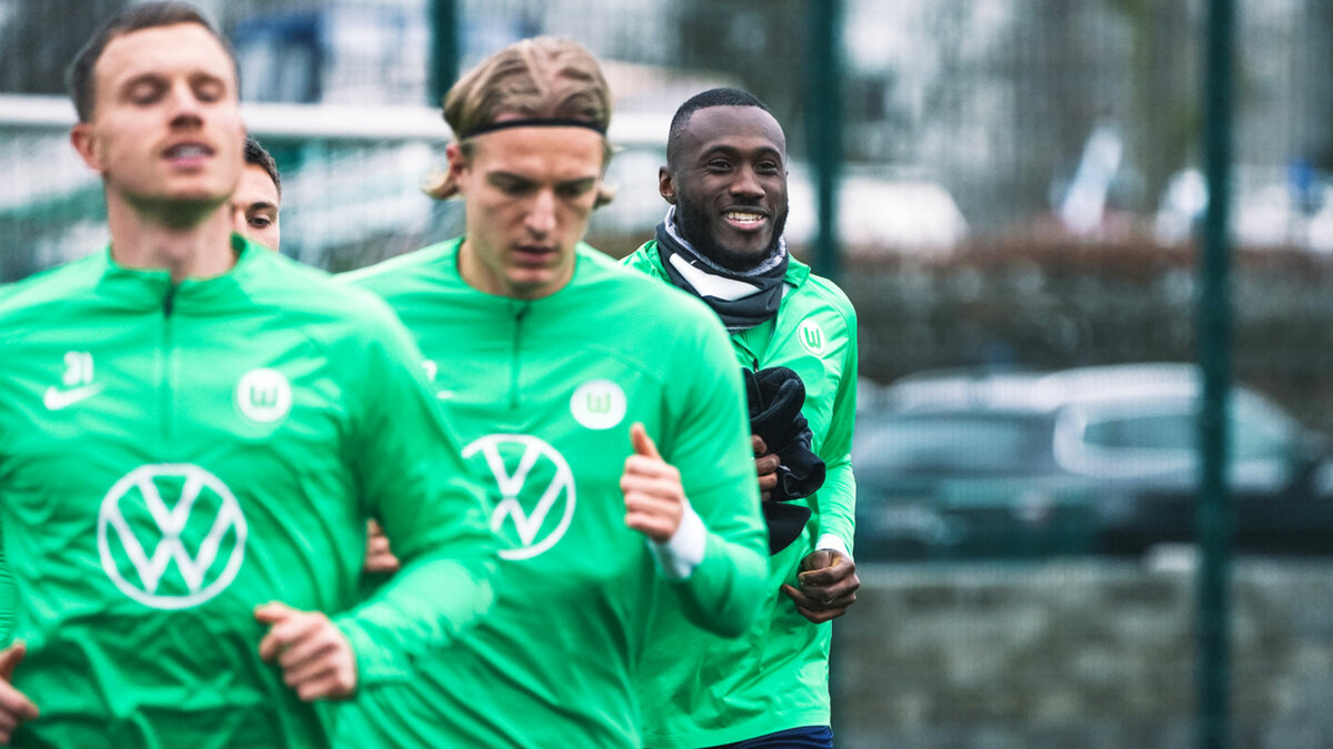 Bilder Training der Wölfe vor Leipzig VfL Wolfsburg