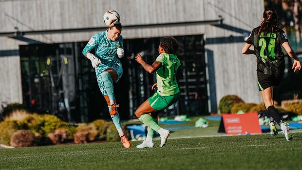 Die VfL-Wolfsburg-Spielerin Lisa Schmitz.
