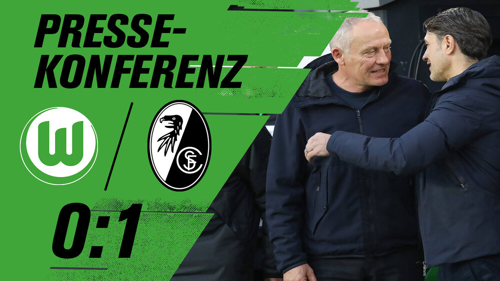 Pressekonferenz nach dem Spiel des VfL Wolfsburg gegen den SC Freiburg mit Cheftrainer Niko Kovac.