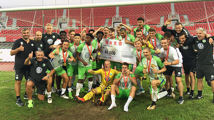 Die U19-Wölfe sichern sich den Weifang Cup.