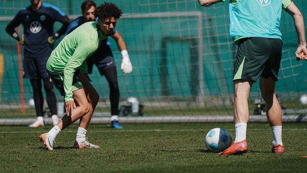 Spieler des VfL Wolfsburg beim Training