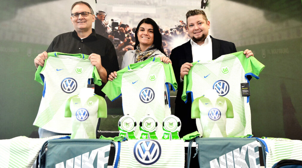 Der VfL Wolfsburg beteiligt sich an der Weihnachtsaktion. 