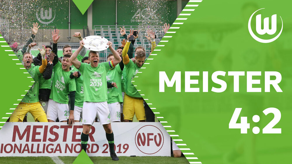 Die U23 des VfL Wolfsburg ist Meister der Regionalliga Nord.