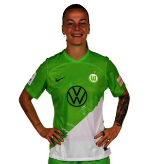 Die VfL-Wolfsburg-Spielerin Lynn Wilms im Portrait.