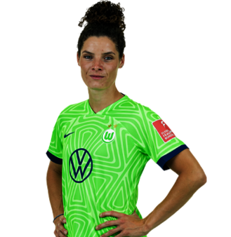 Dominique Janssen ist Profispielerin des VfL Wolfsburg.
