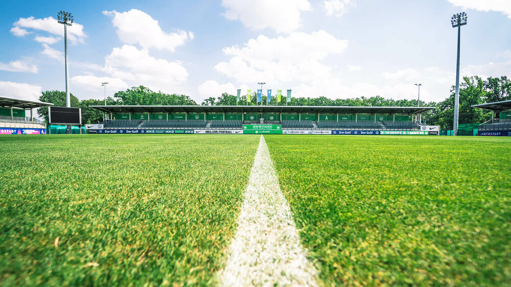 AOK Stadion des VfL Wolfsburg.