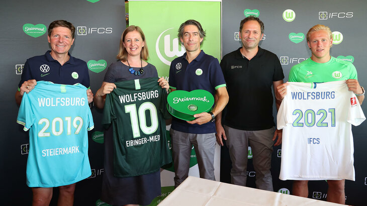 Steiermark als Partner des VfL-Wolfsburg.