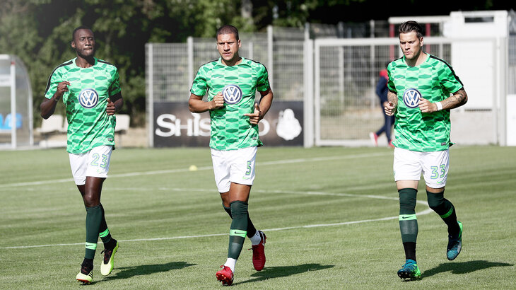 Josuha Guilavogui, Jeffrey Bruma and Daniel Ginczek. 