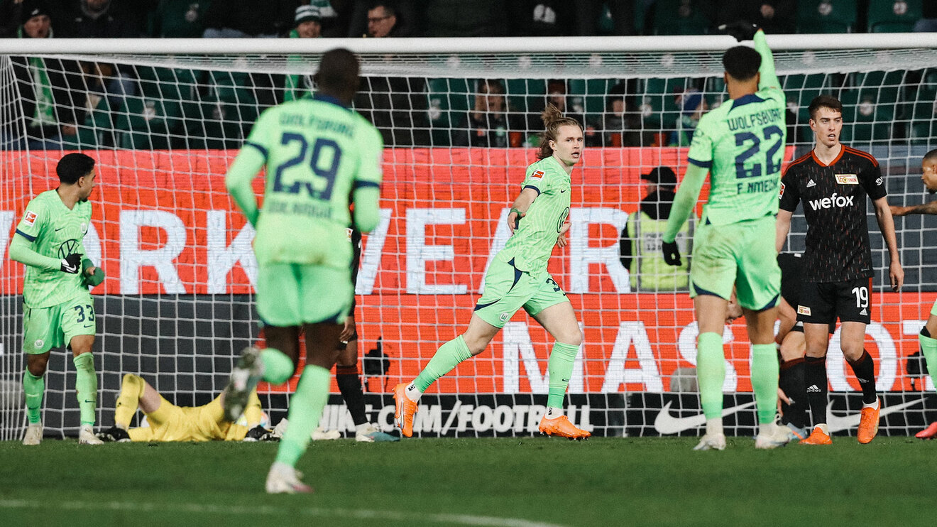 Der VfL-Wolfsburg-Spieler Patrick Wimmer.