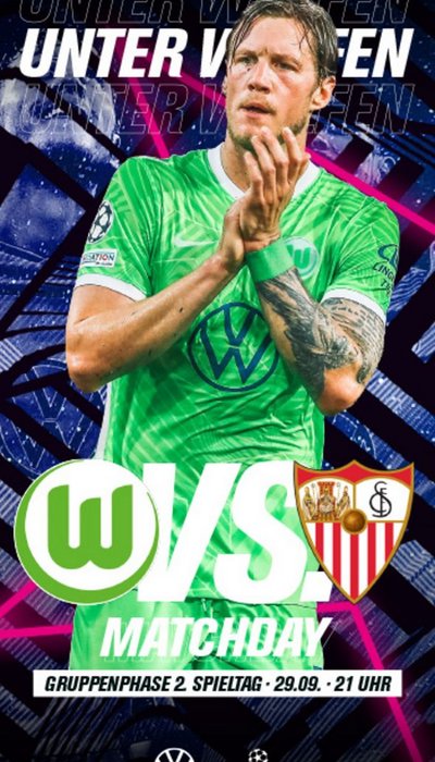 Das Cover für die vierte Unter-Wölfen-Ausgabe mit VfL-Wolfsburg-Spieler Wout Weghorst.