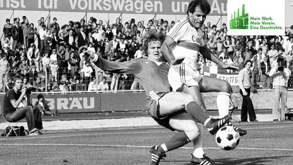 Ehemaliger VfL Wolfsburg Spieler Bengsch im Spiel.