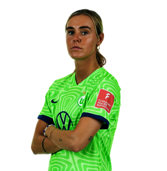 VfL Wolfsburg-Spielerin Jill Roord im Portrait.