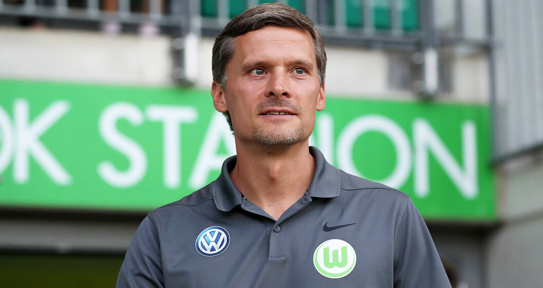 U23-Coach Rüdiger Ziehl im AOK Stadtion vor einem Heimspiel.