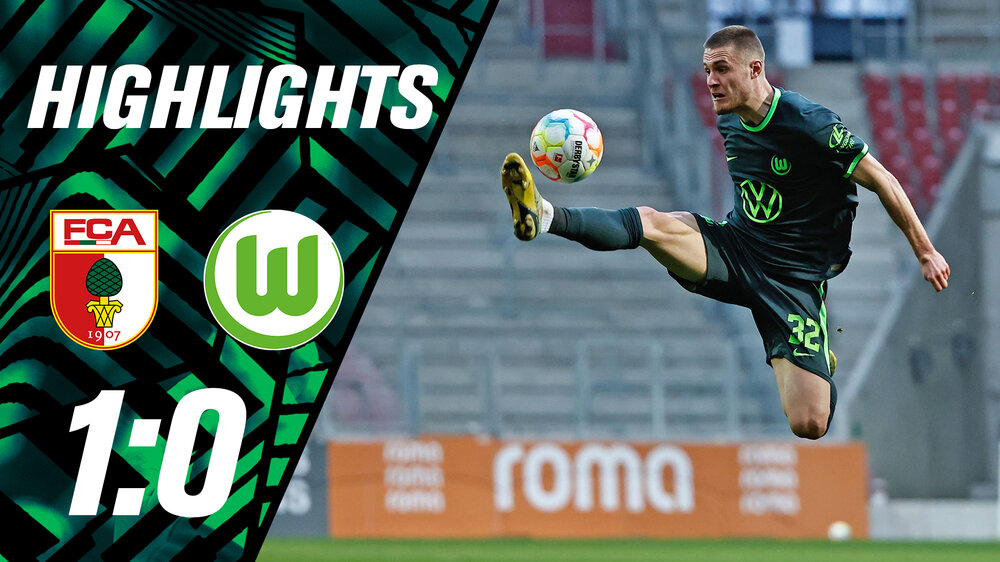 Thumbnail zum Wölfe-TV Video mit den Highlights vom Testspiel des VfL-Wolfsburg gegen den FC Augsburg.
