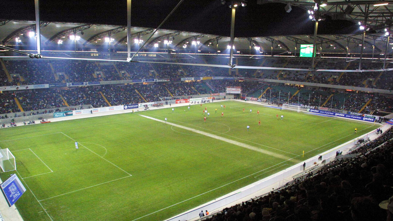 Stadioneröffnung des VfL-Wolfsburg.