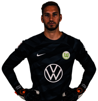Der VfL-Wolfsburg-Spieler Niklas Klinger im Portrait.