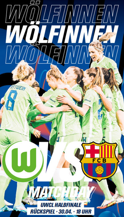 Cover des VfL-Wolfsburg-Magazins "Wölfinnen Kompakt".