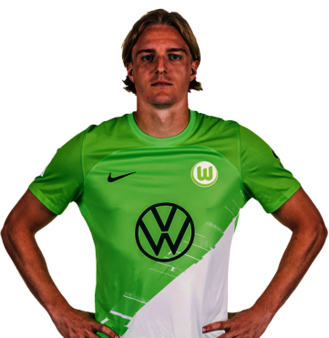 Der VfL-Wolfsburg-Spieler Sebastiaan Bornauw im Portrait.