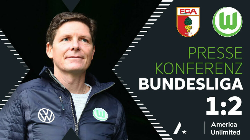 Pressekonferenz mit VfL-Wolfsburg-Trainer Glasner vor Augsburg.