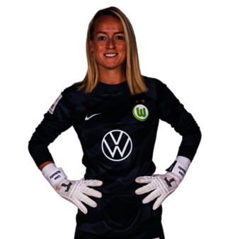 Die VfL-Wolfsburg-Spielerin Lisa Schmitz im Portrait.