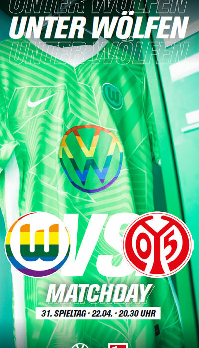 Die 19. Ausgabe des "Unter Wölfen"-Magazins des VfL Wolfsburg beinhaltet Informationen zum 31. Spieltag gegen Mainz.