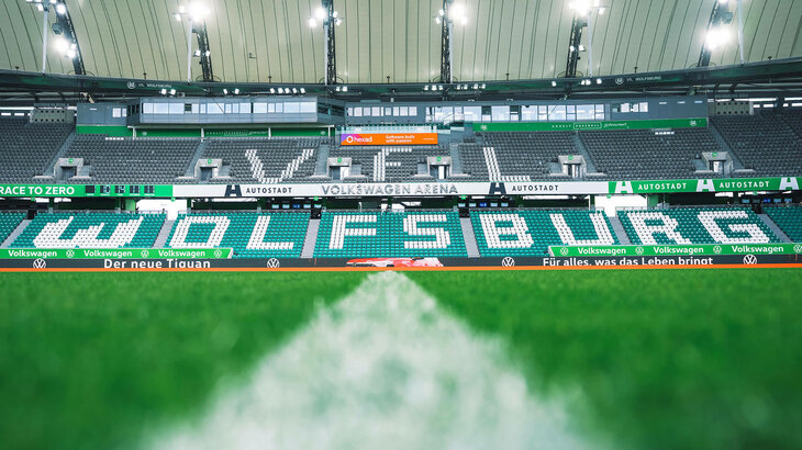 Volkswagen Arena des VfL Wolfsburg.