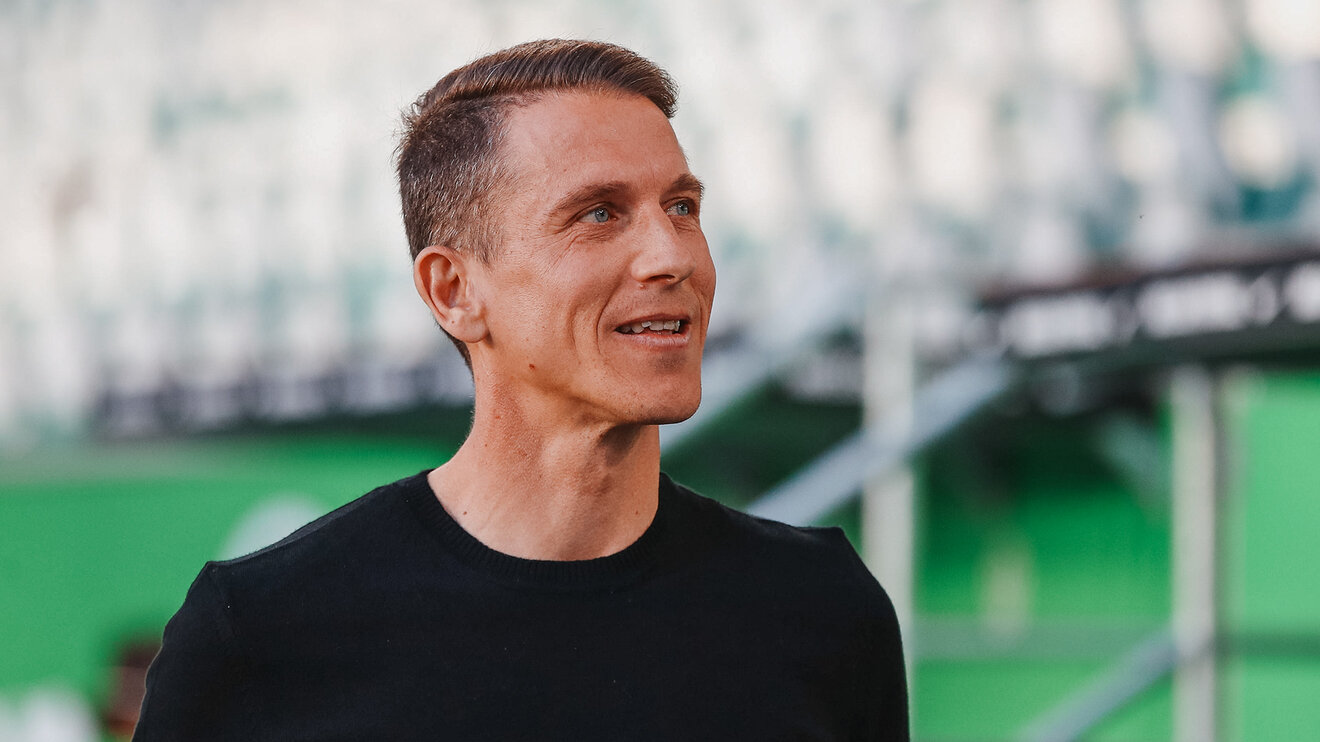 VfL-Trainer Daniel Bauer.