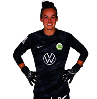 Eine Nahaufnahme von Kiara Beck vom VfL Wolfsburg für ihr Profilbild.