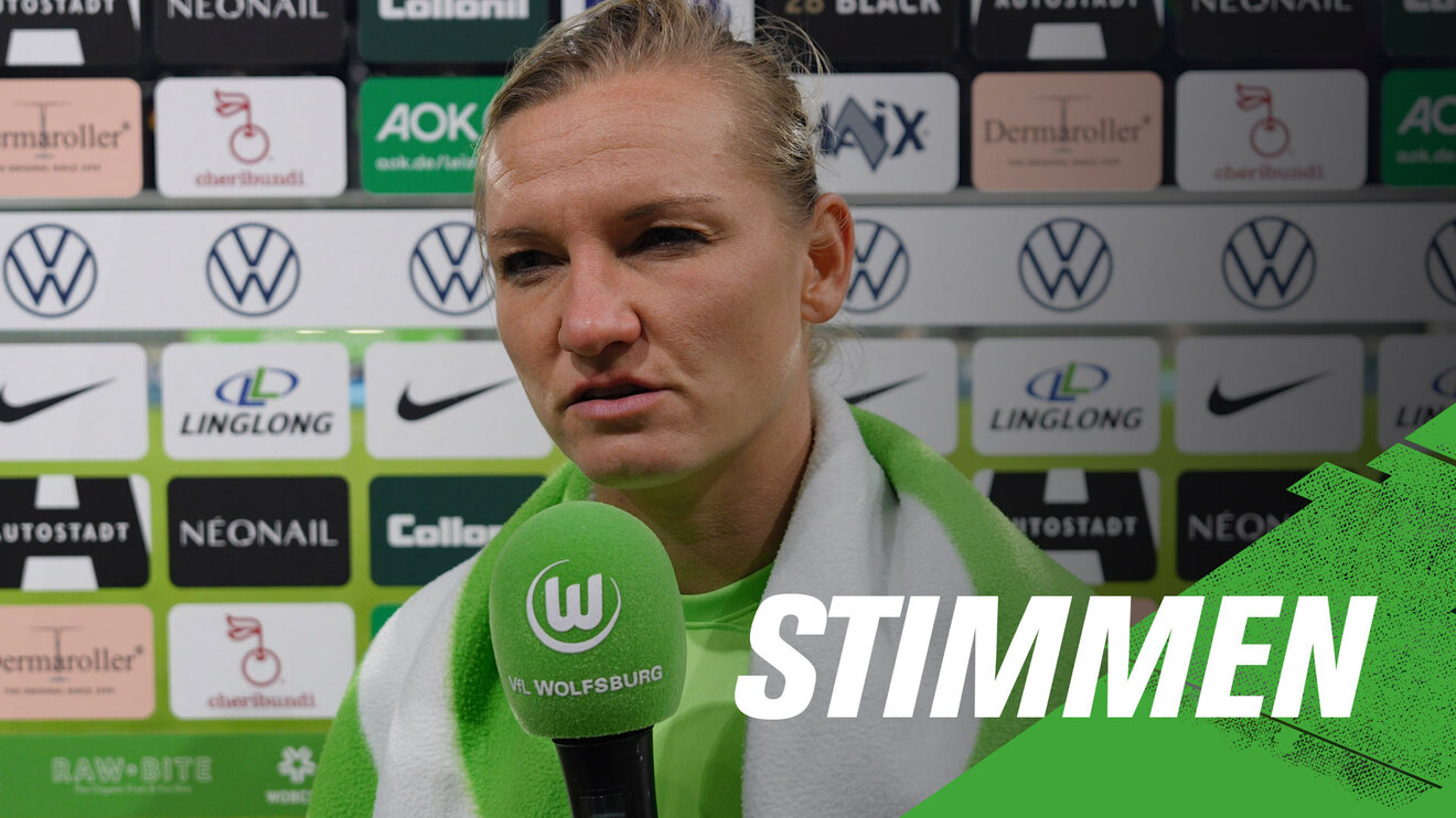 VfL-Wolfsburg-Stürmerin Alexandra Popp im Interview mit WölfeTV.