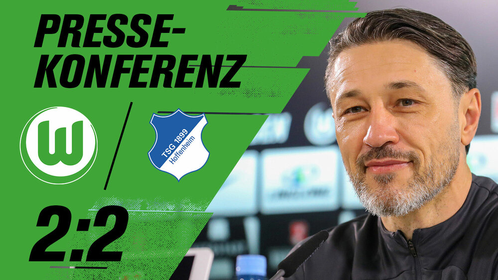 Pressekonferenz mit VfL-Wolfsburg-Trainer Kovac nach dem Spiel gegen TSG Hoffenheim.