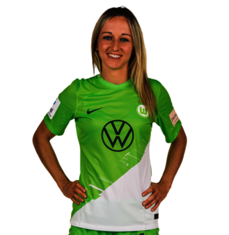 Die VfL-Wolfsburg-Spielerin Kathrin Hendrich im Portrait.