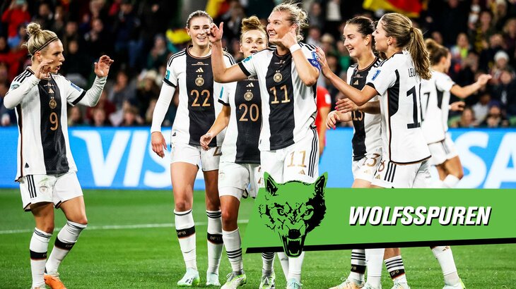 VfL-Wolfsburg-Spielerin Popp trifft bei der WM für die deutsche Nationalmannschaft.