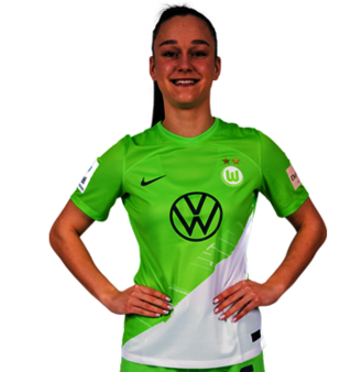 Die VfL-Wolfsburg-Spielerin Diana Nemeth im Portrait.