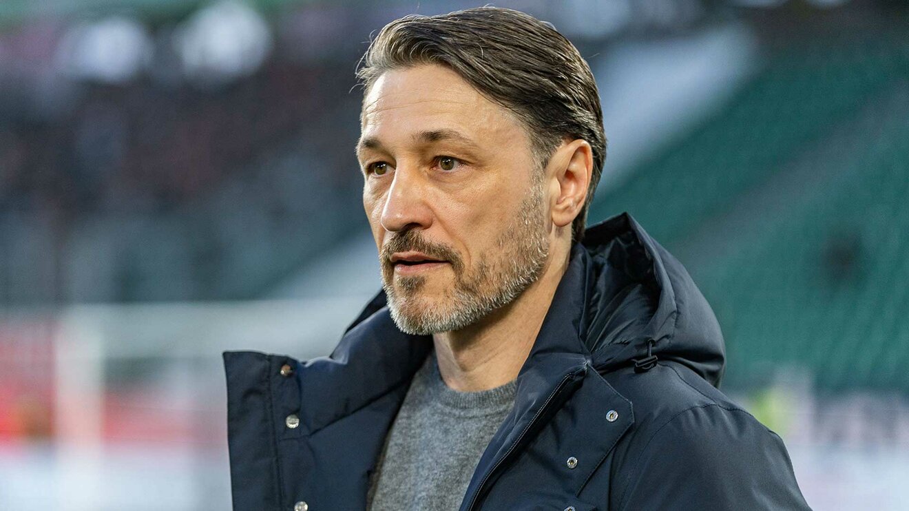 VfL-Wolfsburg-Trainer Kovac beim Spiel gegen den VfB Stuttgart.