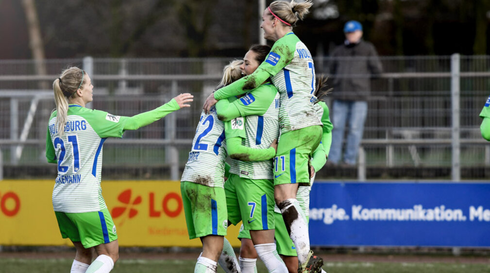 The Lady-Wolves secured a 5-0 win over BV Cloppenburg in the DFB-Cup 'Round of 16'.. 