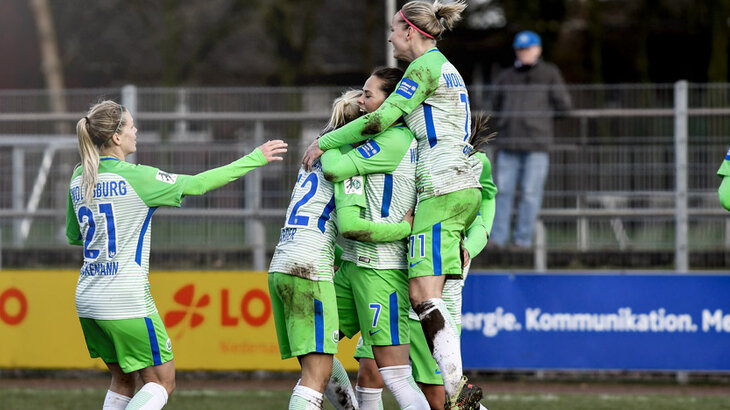 The Lady-Wolves secured a 5-0 win over BV Cloppenburg in the DFB-Cup 'Round of 16'.. 