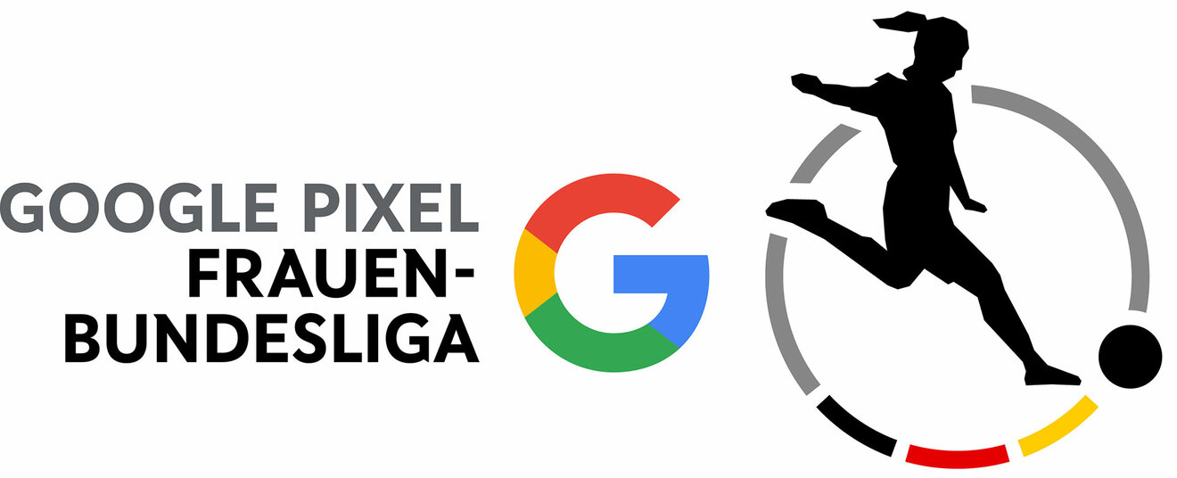 Logo der Google Pixel Frauen-Bundesliga.