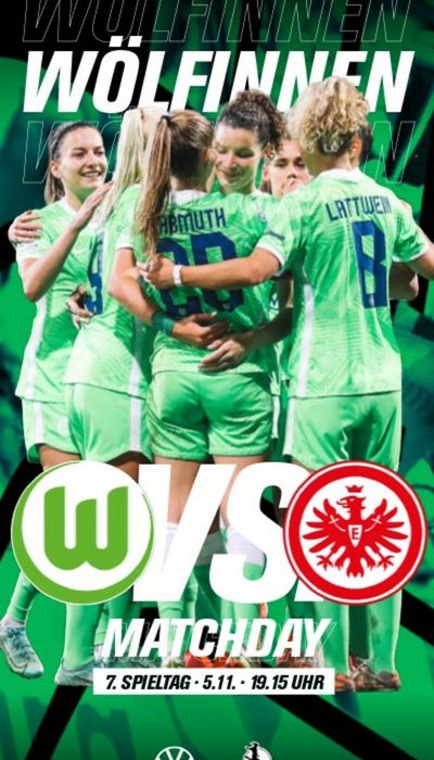 Cover des VfL Wolfsburg Magazins Unter Wölfinnen Ausgabe 6
