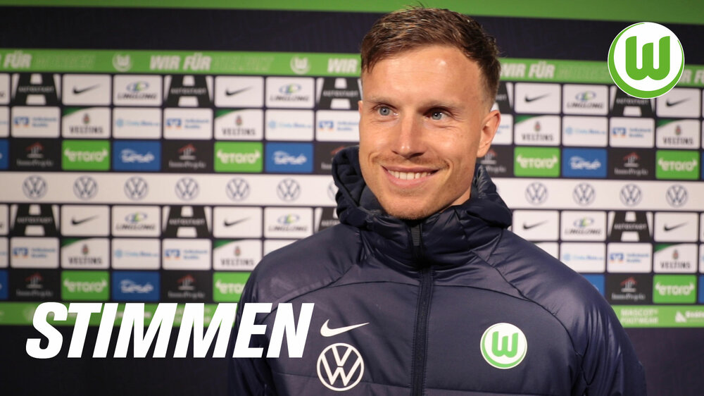 Yannick Gerhardt vom VfL Wolfsburg im Interview mit Wölfe TV.